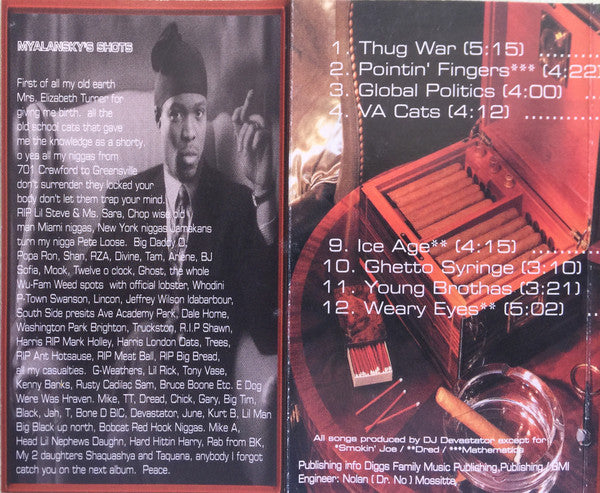 Myalansky & Joe Mafia In Wu Syndicate : Wu-Syndicate (Cass, Album)