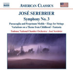 the album cover for José Serebrier - Symphony 3