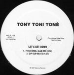 Tony Toni Toné* : Let's Get Down (Fitch Bros. Remixes) (12", Promo)