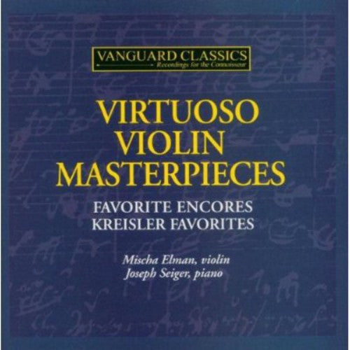 Mischa Elman - Obras maestras del virtuosismo del violín (CD)