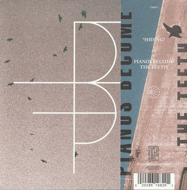 Touché Amoré / Pianos Become The Teeth : Gravity, Metaphorically / Hiding (7", RP, Blu)