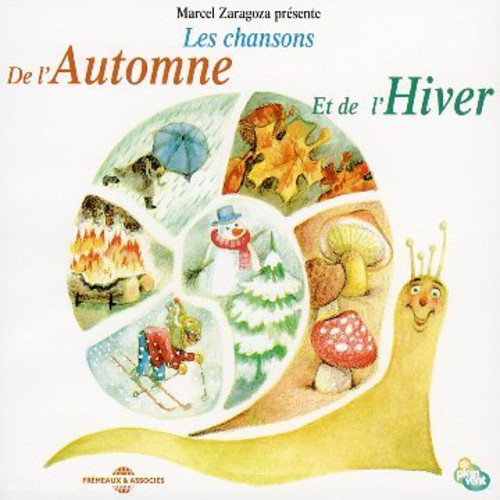 the album cover for MARCEL ZARAGOZA - Automne Chansons Pour Enfants