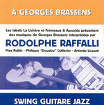 the album cover for RODOLPHE RAFFALLI - A Georges Brassens