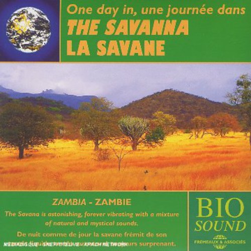 the album cover for Sounds Of Nature - Savanna
