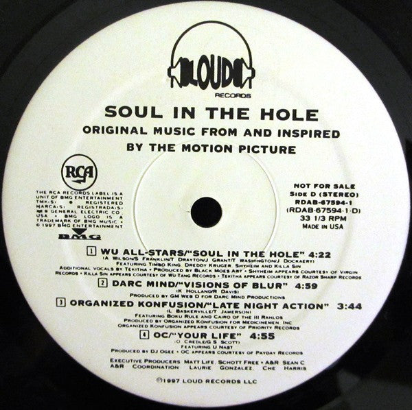 Various : Soul In The Hole (2xLP, Comp, Promo, Cle)
