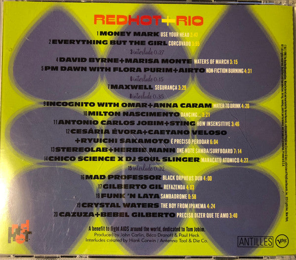 Various : Red Hot + Rio (CD, Comp, Promo)