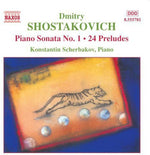 the album cover for Konstantin Scherbakov - Piano Sonata 1 / 24 Preludes