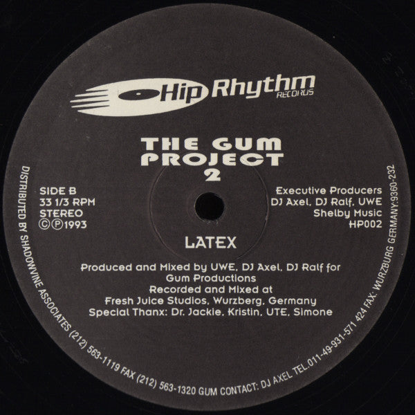 The Gum Project 2* : Be Mine / Latex (12")