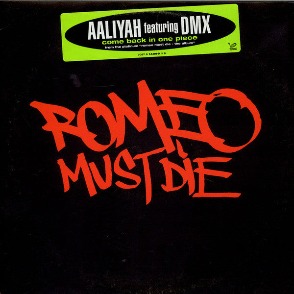 Aaliyah : Come Back In One Piece (12", Promo)