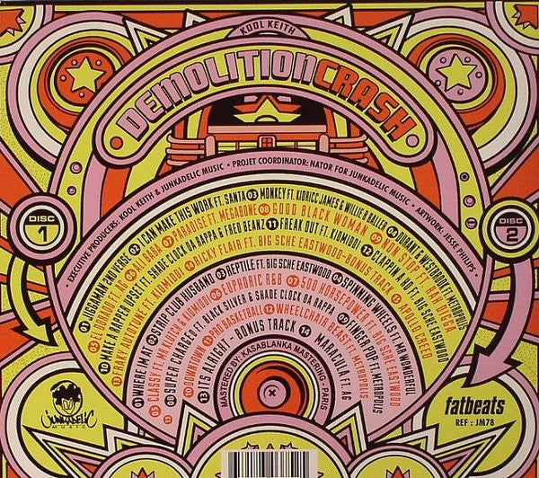 Kool Keith : Demolition Crash (2xCD, Album)