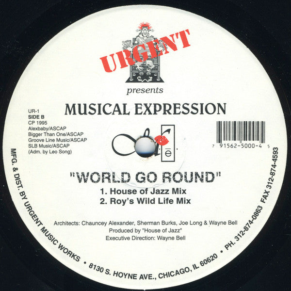 Musical Expression : World Go Round (12")