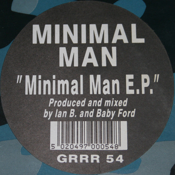 Minimal Man : Minimal Man E.P. (12", EP)