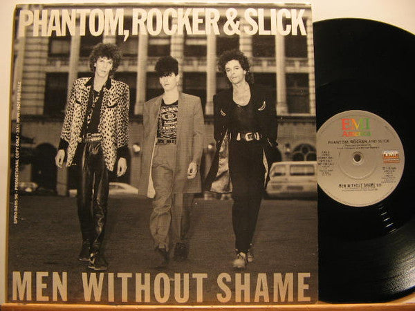 Phantom, Rocker & Slick : Men Without Shame (12", Promo)