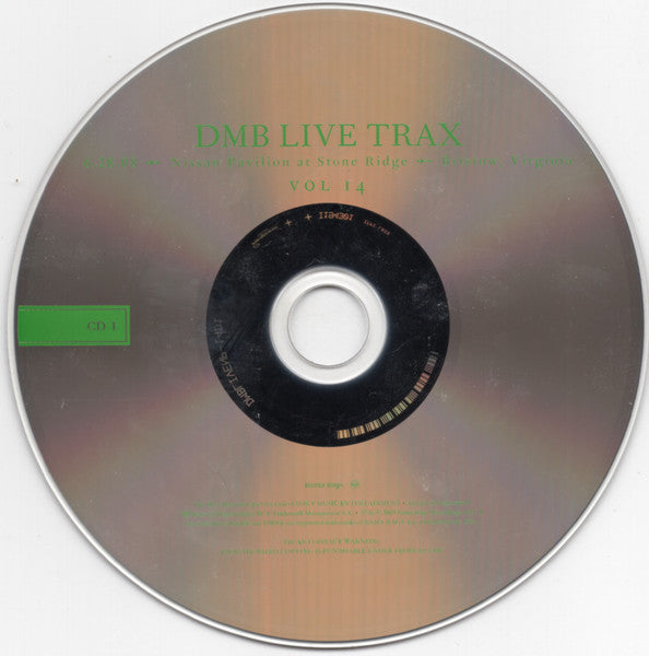 Dave Matthews Band : DMB Live Trax Vol. 14 (2xCD)