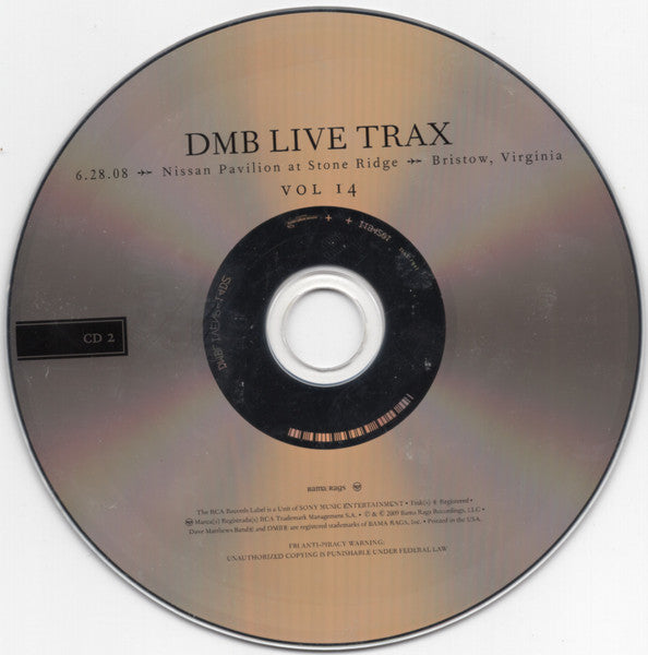 Dave Matthews Band : DMB Live Trax Vol. 14 (2xCD)