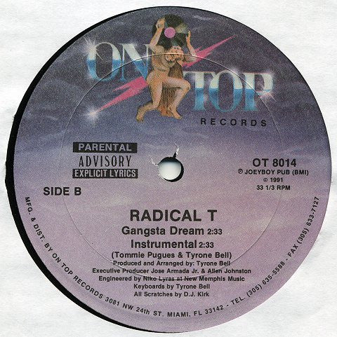 Radical T : Two Rapping Young Brothers (12")