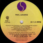 Paul Lekakis : Tattoo It On Me (12")