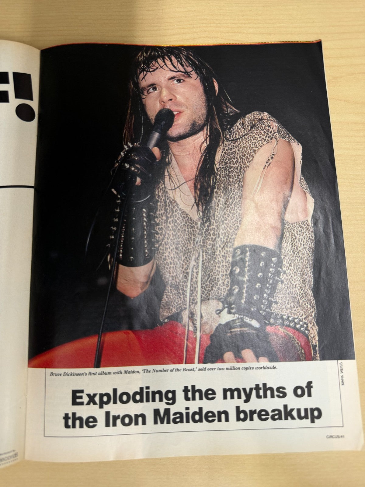Circus Magazine June 30, 1984 Special Summer Rock on the Road