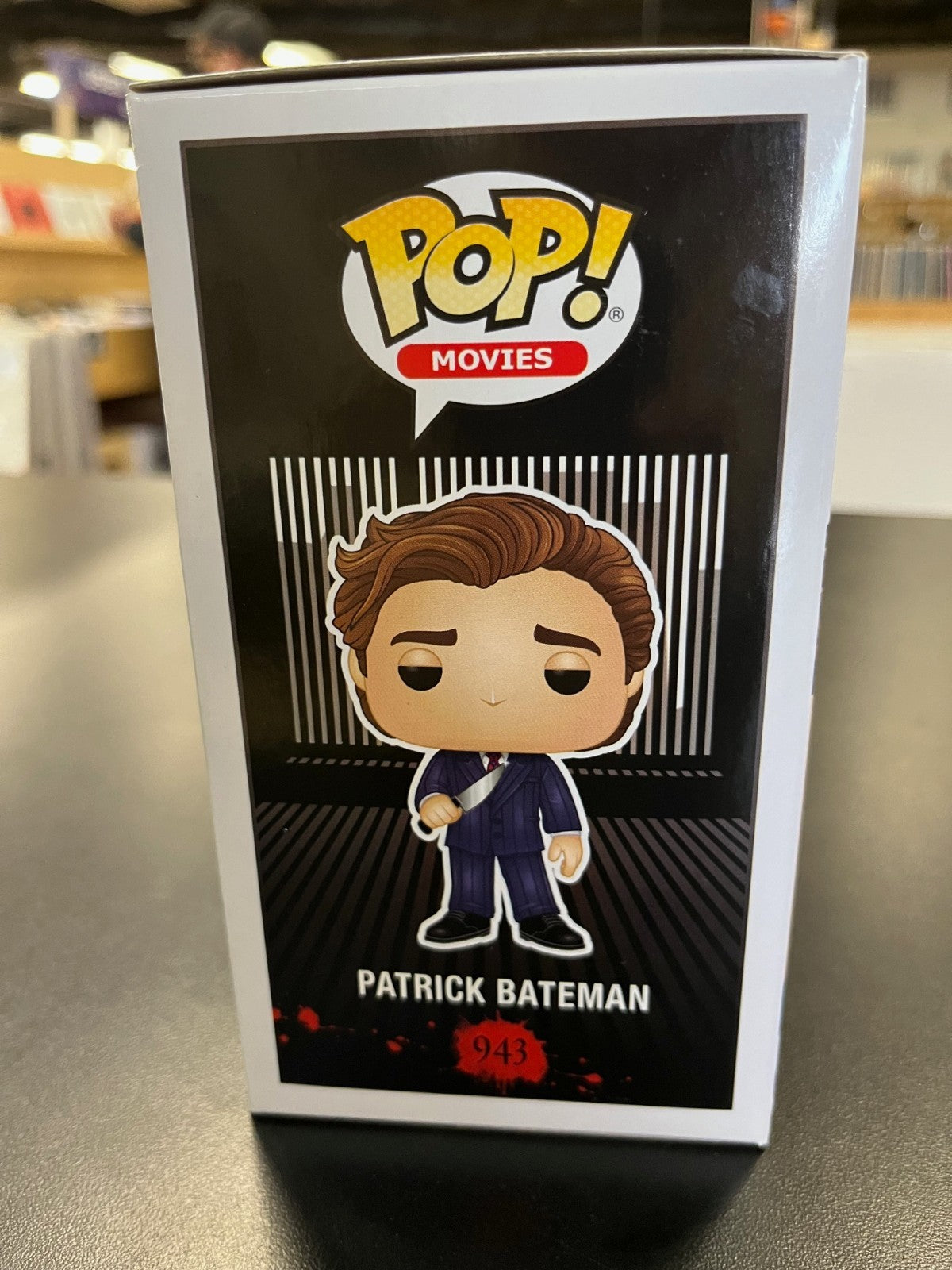 Funko Pop! American Psycho - Patrick Bateman #943 - Hot Topic Excl