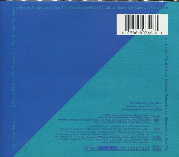 James Taylor (2) : Flag (SACD, Hybrid, Multichannel, Album)