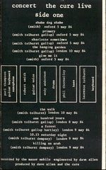 The Cure : Concert (The Cure Live) And Curiosity (Cure Anomalies 1977 - 1984) (Cass, Album, RE, Tex)