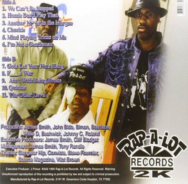 Geto Boys : We Can't Be Stopped (LP, Album, RE, RM)