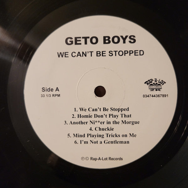 Geto Boys : We Can't Be Stopped (LP, Album, RE, RM)
