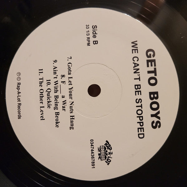 Geto Boys : We Can't Be Stopped (LP, Album, RE, RM)