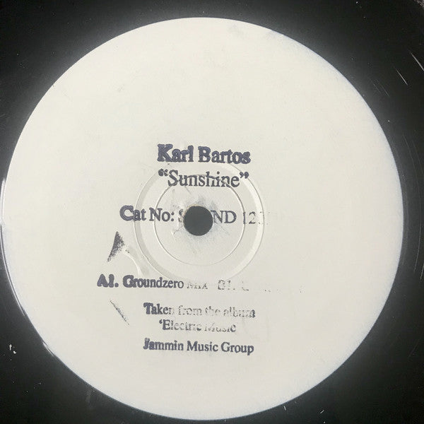 Karl Bartos : Sunshine (12", Promo, W/Lbl, Sta)