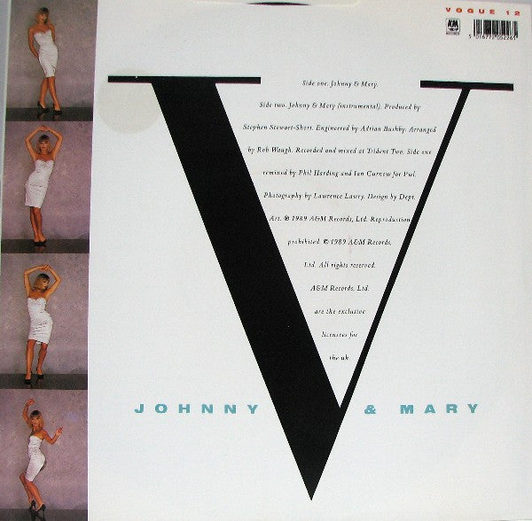 Leigh Jaeger : Johnny & Mary (12")
