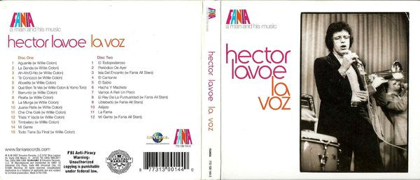 Héctor Lavoe* : La Voz (2xCD, Comp, Tri)