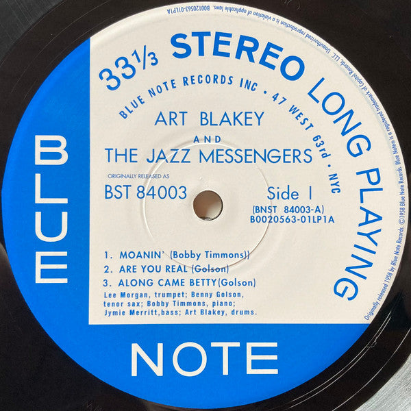 Art Blakey And The Jazz Messengers* : Art Blakey And The Jazz Messengers (LP, Album, Ltd, RE, RM, Gat)