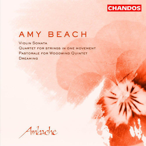 the album cover for Ambache Chamber Ensemble - Sonata in A minor for Violin & Piano