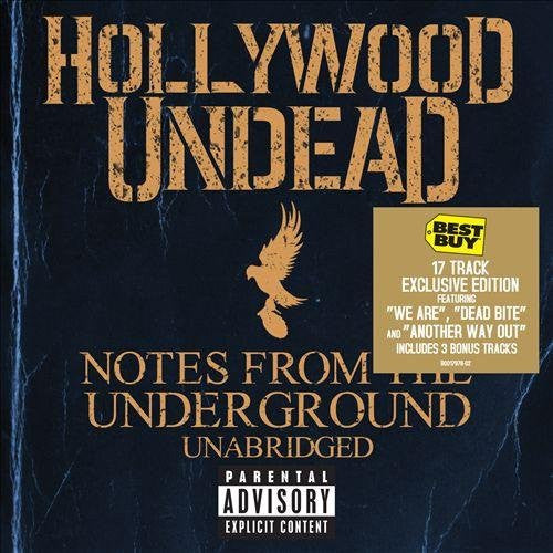 Hollywood Undead : Notes From The Underground (Unabridged) (CD, Album)