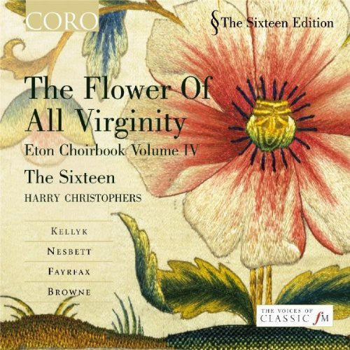 the album cover for Shireen Jawad - Flower of All Virginity: Eton Choirbook Iv