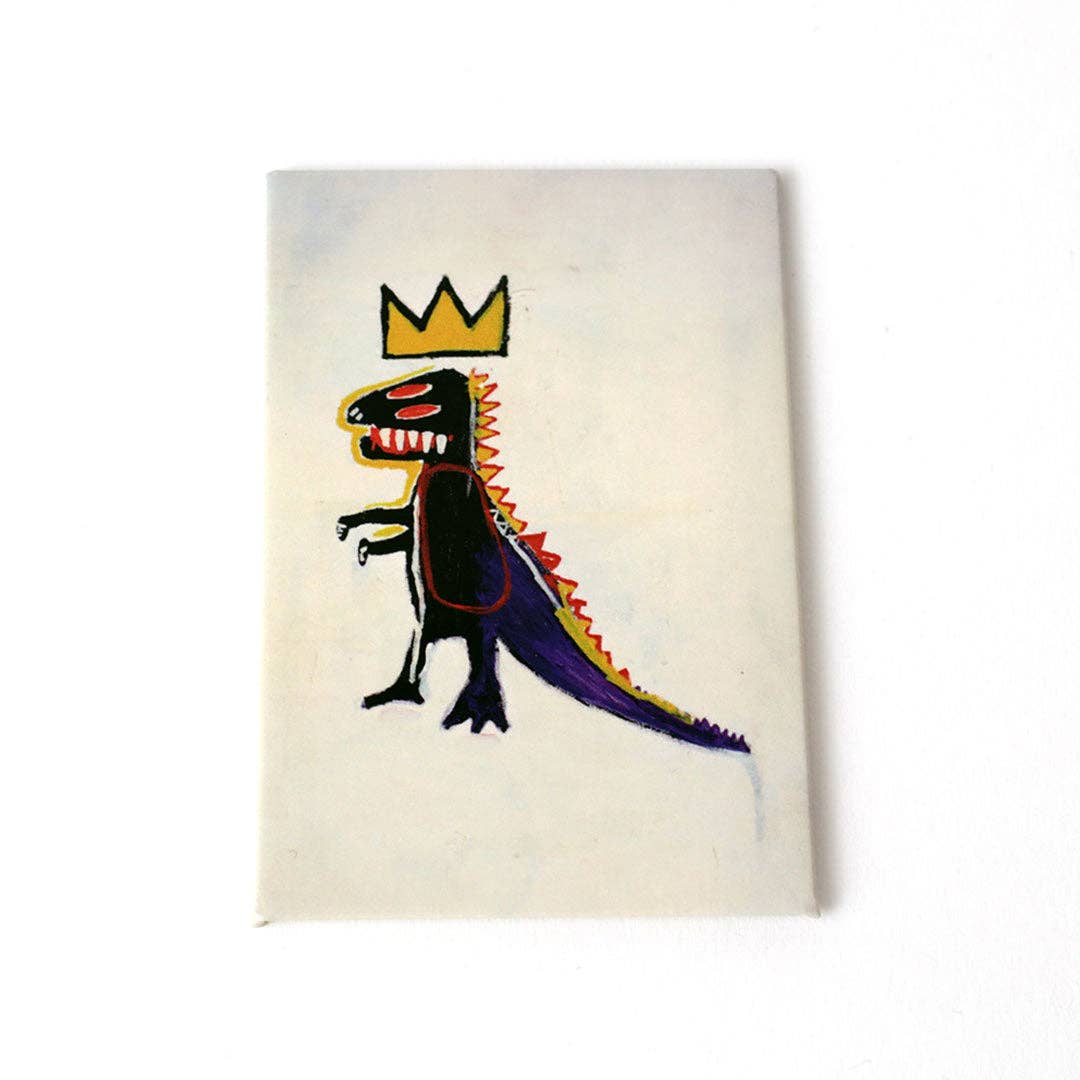 Crowned T-Rex Wrapped Magnet