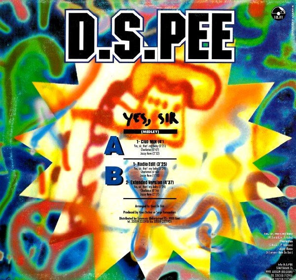 D.S.Pee* : Yes, Sir (Medley) (12")