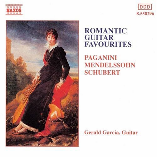 the album cover for GERALD GARCIA - Romantic Guitar Favorites