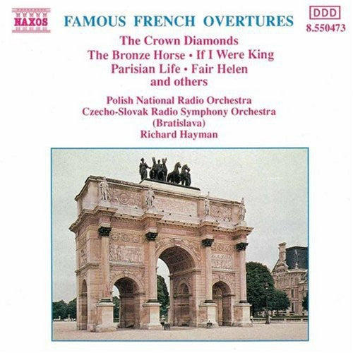 the album cover for Majestic Marches - Famous French Overtures