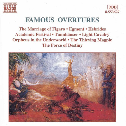 the album cover for Alexander Rahbari - Famous Overtures / Various