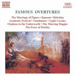 the album cover for Alexander Rahbari - Famous Overtures / Various