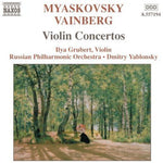 the album cover for Ilya Grubert - Violin Concertos