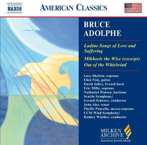 the album cover for B. Adolphe - Milken Arch of American Jewish Music: Ladino Songs