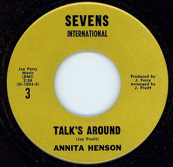 Annita Henson : Bit By Bit (7")