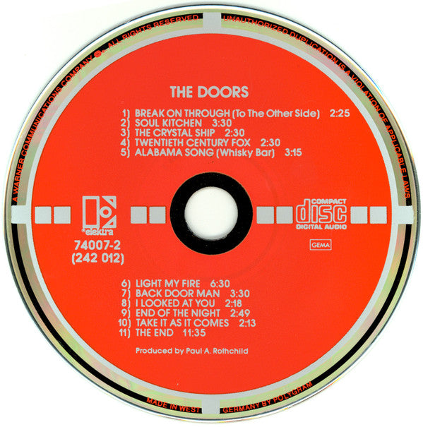 The Doors : The Doors (CD, Album, RE, Tar)