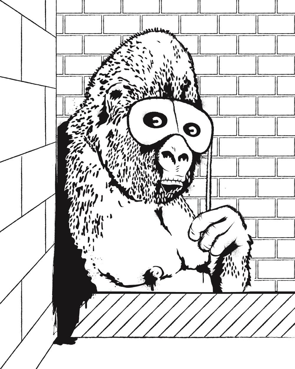 Banksy - Banksy Coloring Book (Coloring Book)
