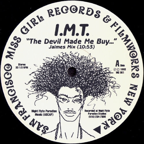 I.M.T. : The Devil Made Me Buy... (12")