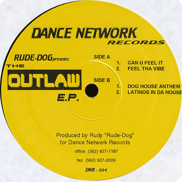 Rude-Dog* : The Outlaw E.P. (12", EP)