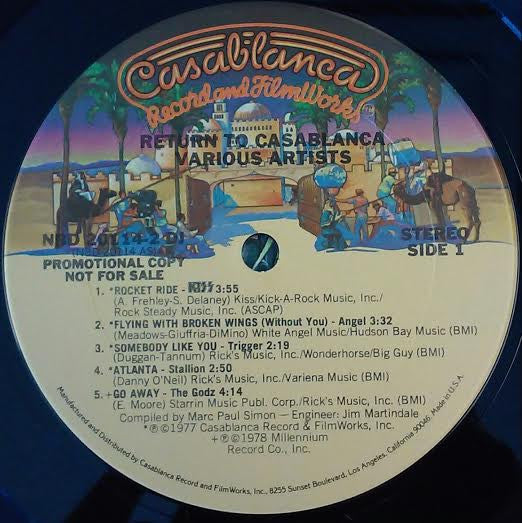 Various : Return To Casablanca (2xLP, Comp, Promo)