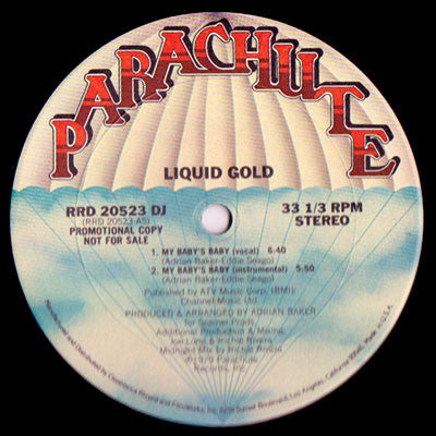 Liquid Gold : My Baby's Baby (12", S/Sided, Single, Promo)